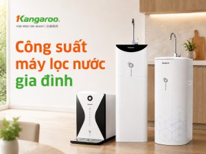 Công suất máy lọc nước gia đình