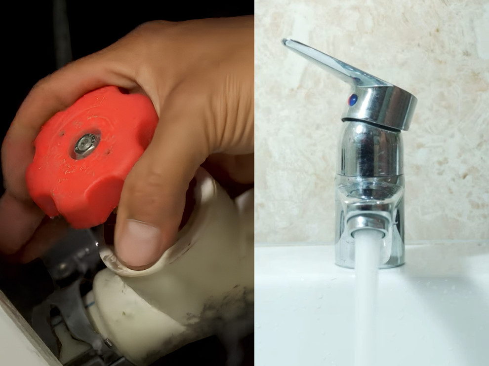 Cấp nước đầy bình và chạy thử bình nước nóng gián tiếp
