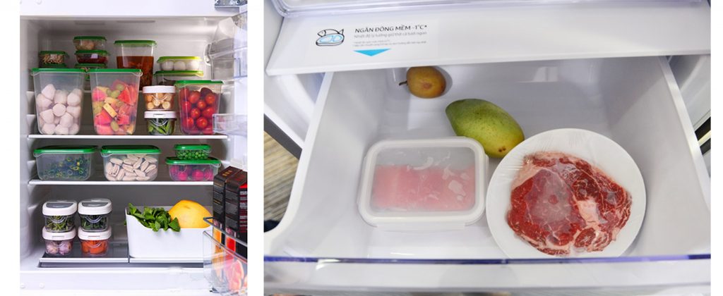 Tích trữ thực phẩm đúng cách bằng các hộp nhựa an toàn