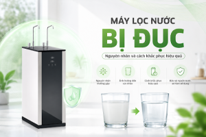Máy lọc nước bị đục