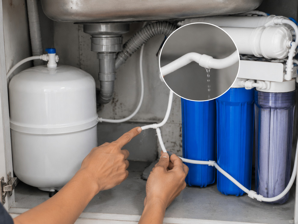 Khớp nối kín và đường ống thông thoáng là điều kiện cơ bản để máy duy trì dòng nước ổn định. 