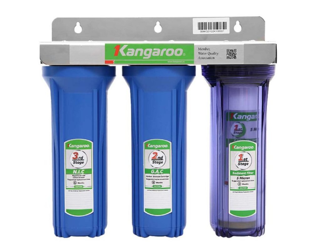 Bộ lọc tổng đầu nguồn giúp xử lý nguồn nước nhiễm kim loại, hạn chế tình trạng máy lọc nước có cặn đen