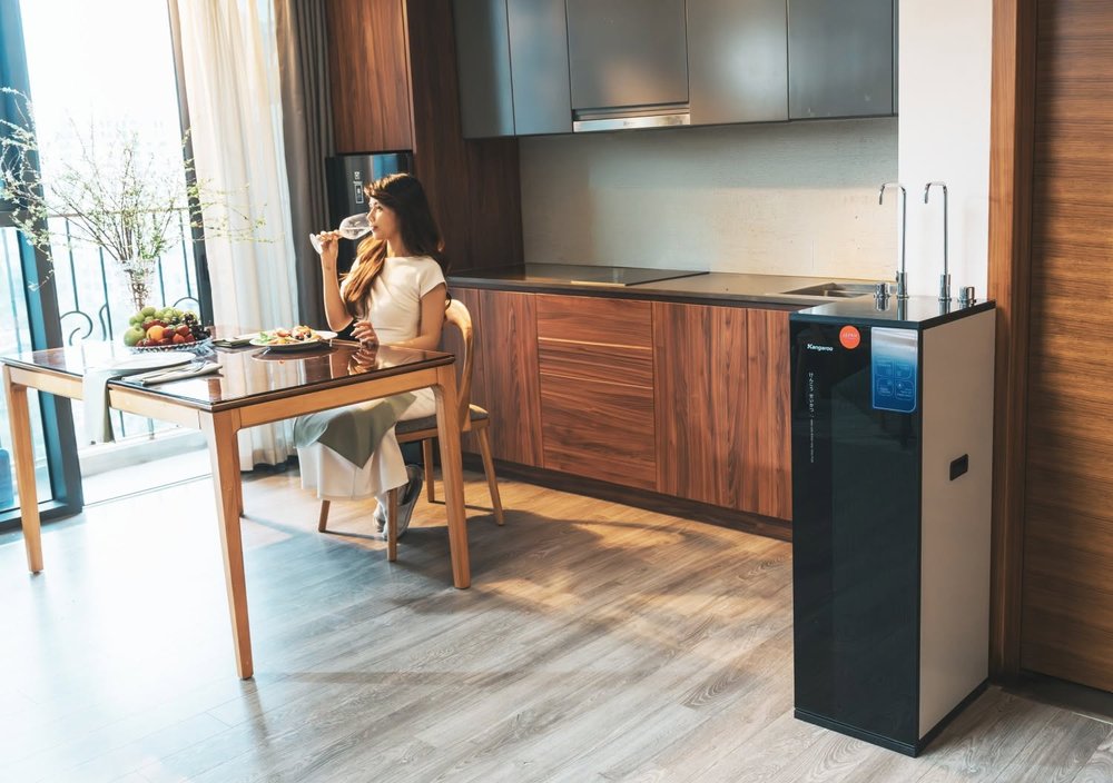 Bạn nên đặt máy lọc nước ở vị trí bằng phẳng