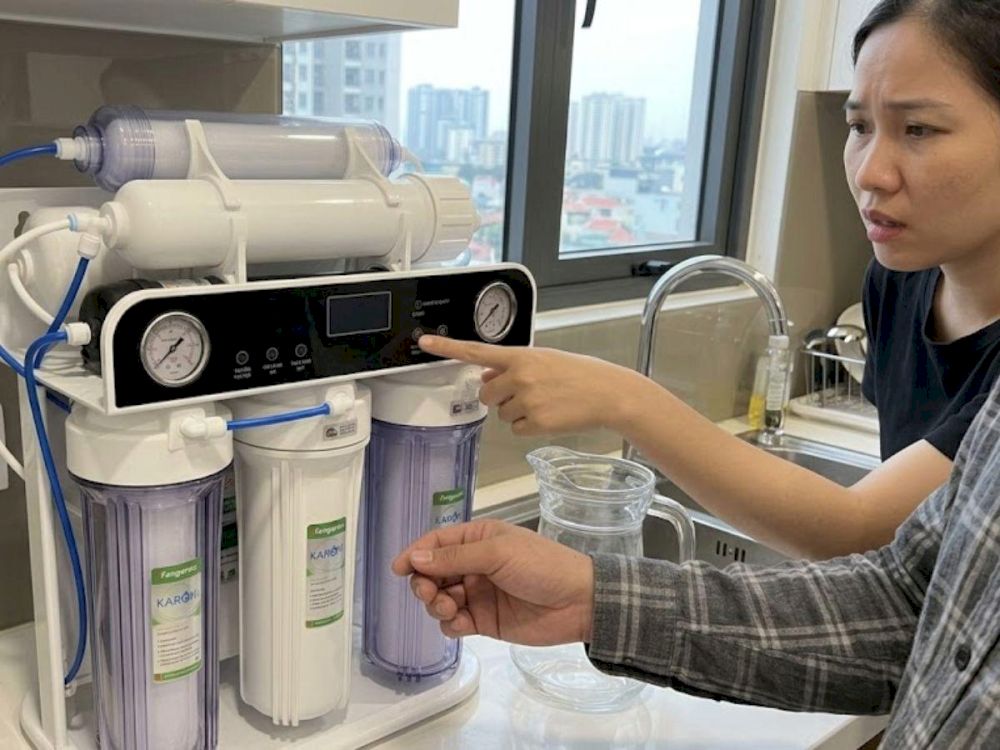 Một số điểm cần lưu ý khi máy lọc nước nhà bạn không vào điện