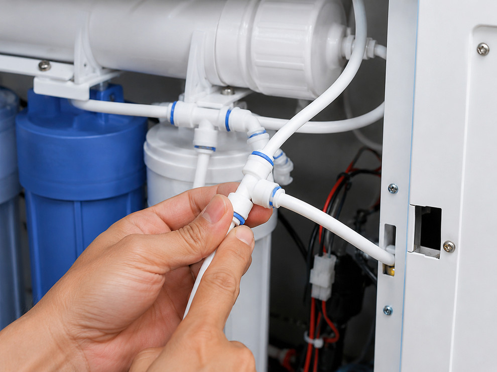 Co nối và dây dẫn nước cần được kiểm tra định kỳ để phát hiện sớm dấu hiệu xuống cấp