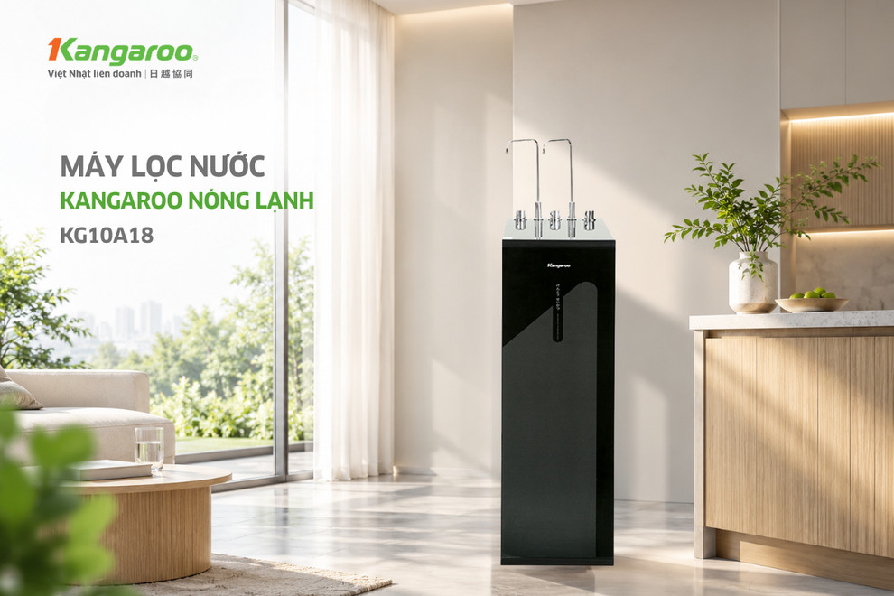 Máy lọc nước Kangaroo nóng lạnh KG10A18