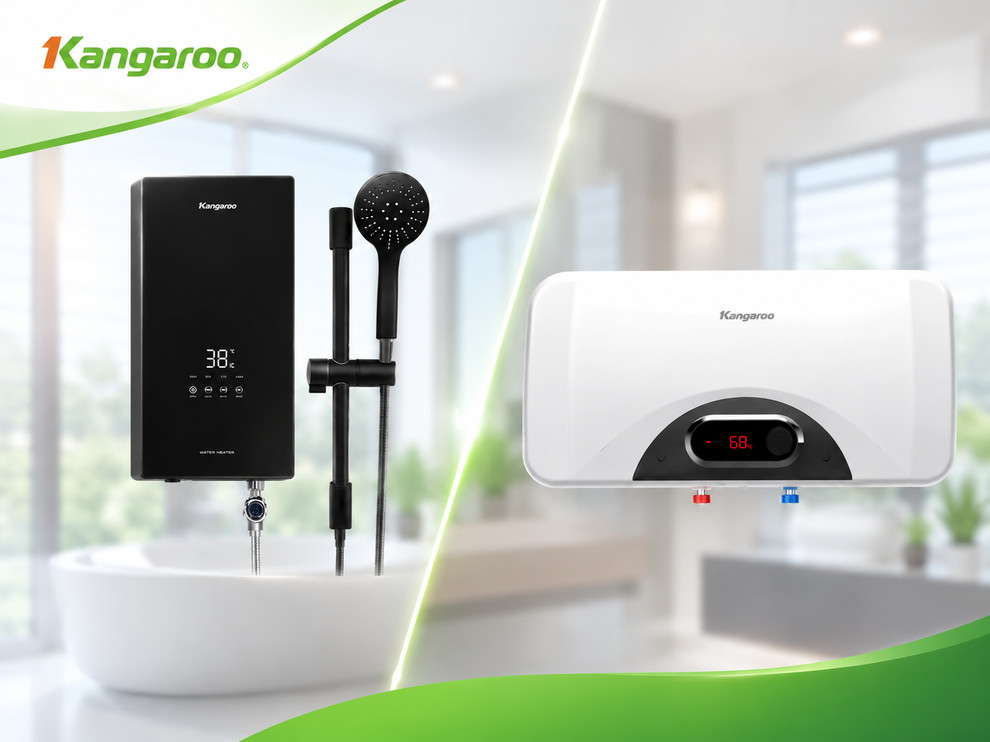 Máy nước nóng gián tiếp sẽ có bình chứa dự trữ nước nóng để sử dụng khi cần