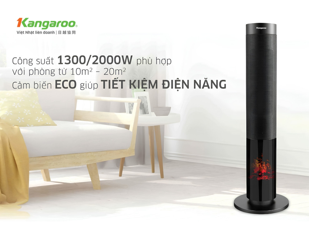 Nên chọn sản phẩm máy sưởi gốm có cảm biến ECO giúp tiết kiệm điện năng