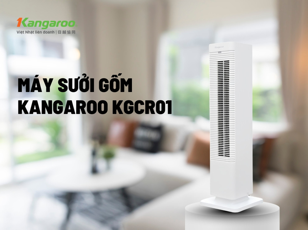 Máy sưởi gốm Kangaroo KGCR01