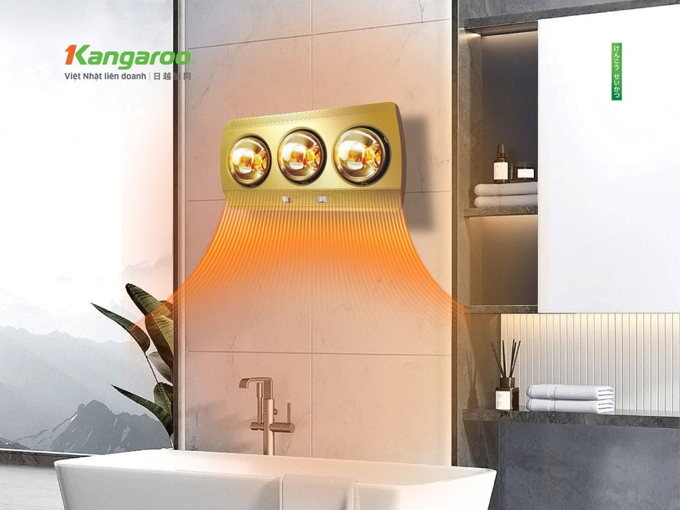 Bật đèn sưởi quá lâu khiến các linh kiện bên trong bị quá nhiệt