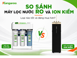 so sánh máy lọc nước ro và ion kiềm