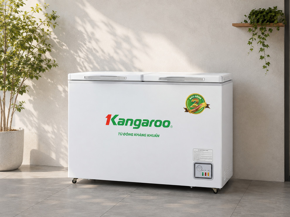Tủ đông Kangaroo 286L KGFZ399NC1 tối ưu không gian trữ đông số lượng lớn