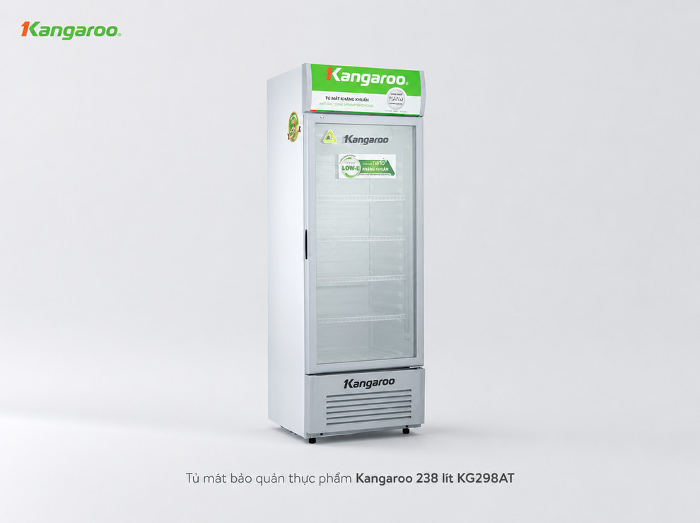 Tủ mát Kangaroo 238 lít KG298AT với quạt đảo gió