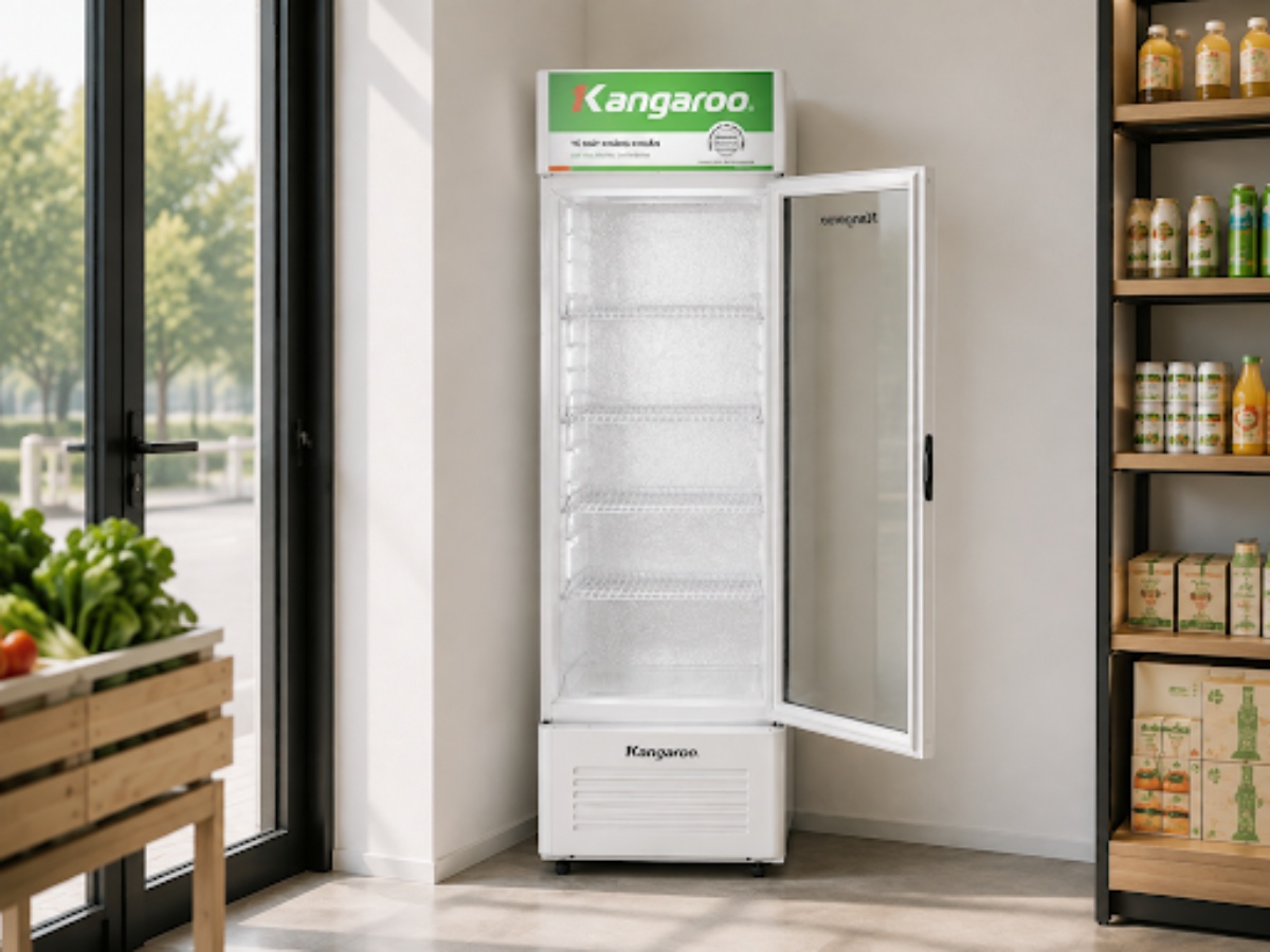 Tủ mát Kangaroo 238 lít KG298AT với công suất 150W