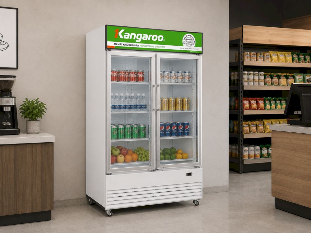Hình ảnh chi tiết của tủ mát Kangaroo 710 lít KG710AT có tại trang sản phẩm chính hãng