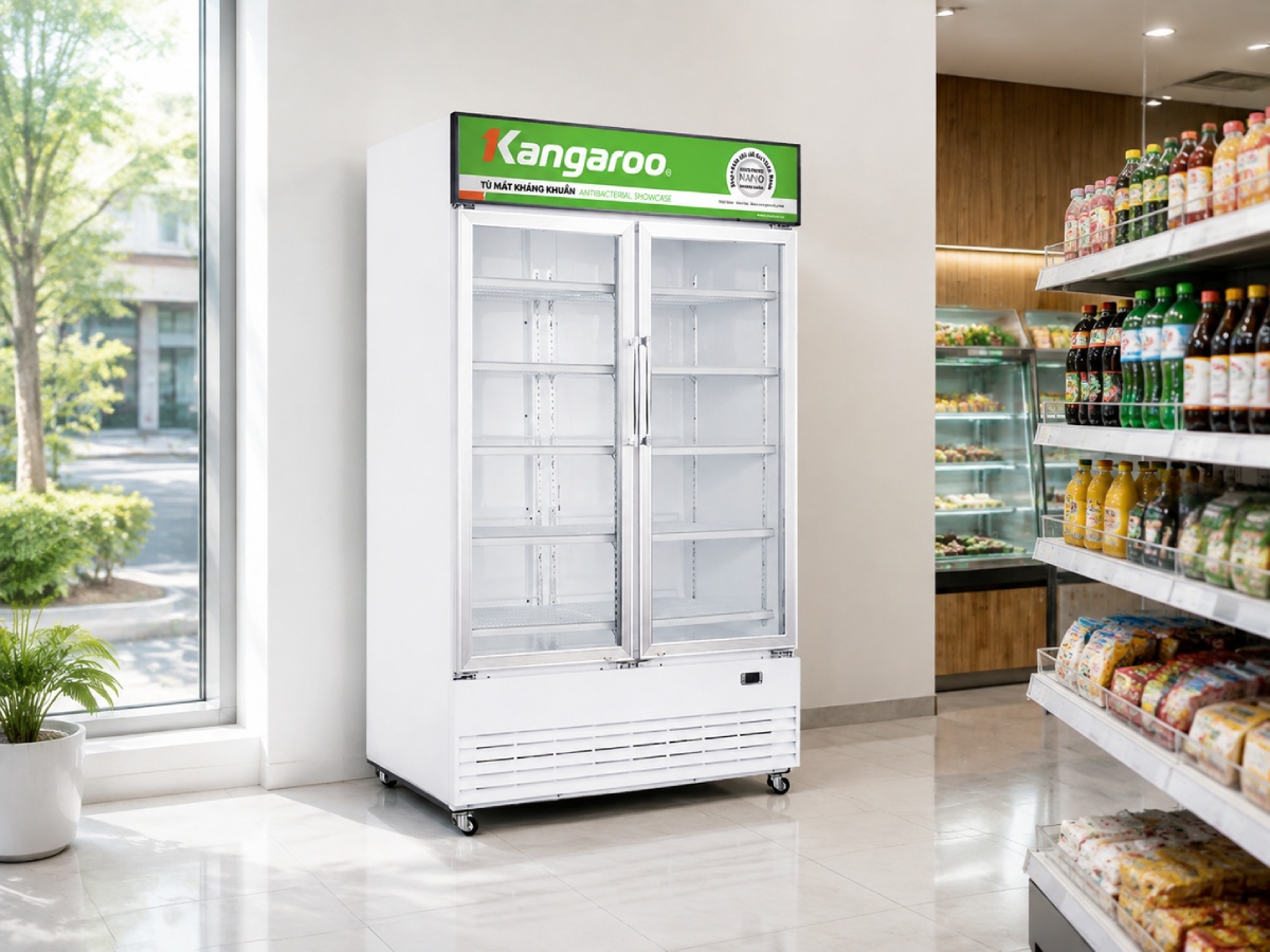 Hình ảnh chi tiết của tủ mát Kangaroo 710 lít KG710AT có tại trang sản phẩm chính hãng